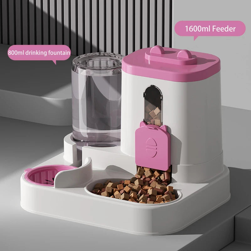 Gravity Feeder & Water Bowl Set