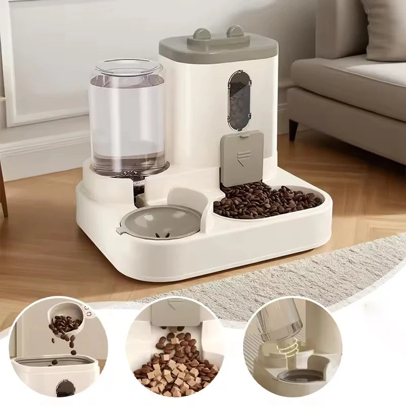 Gravity Feeder & Water Bowl Set