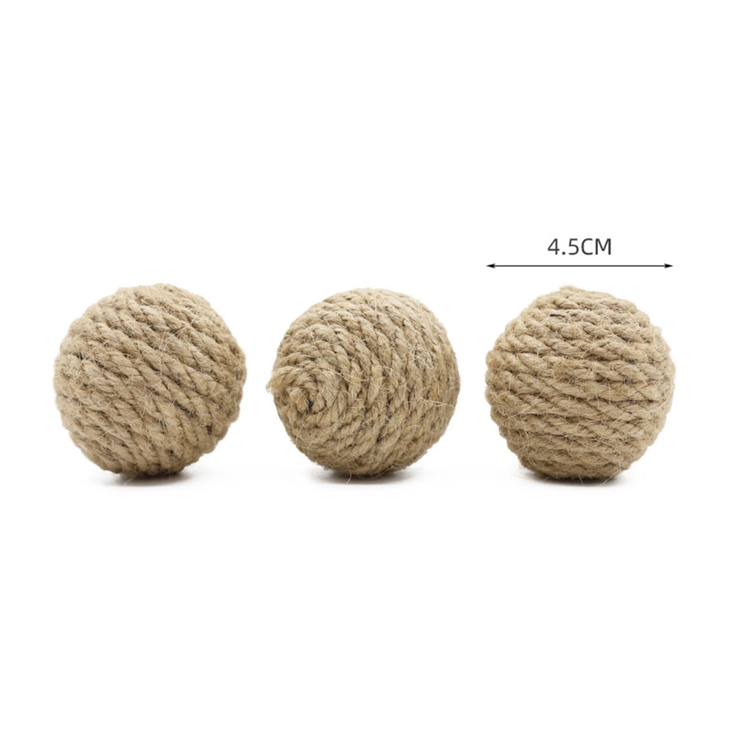 Natural Hemp Cat Toy Ball