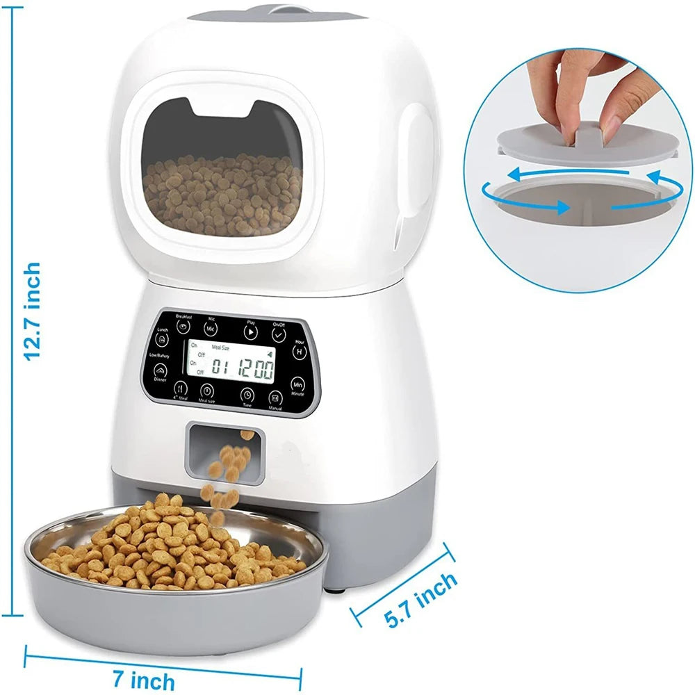 Smart Pet Feeder 3.5L