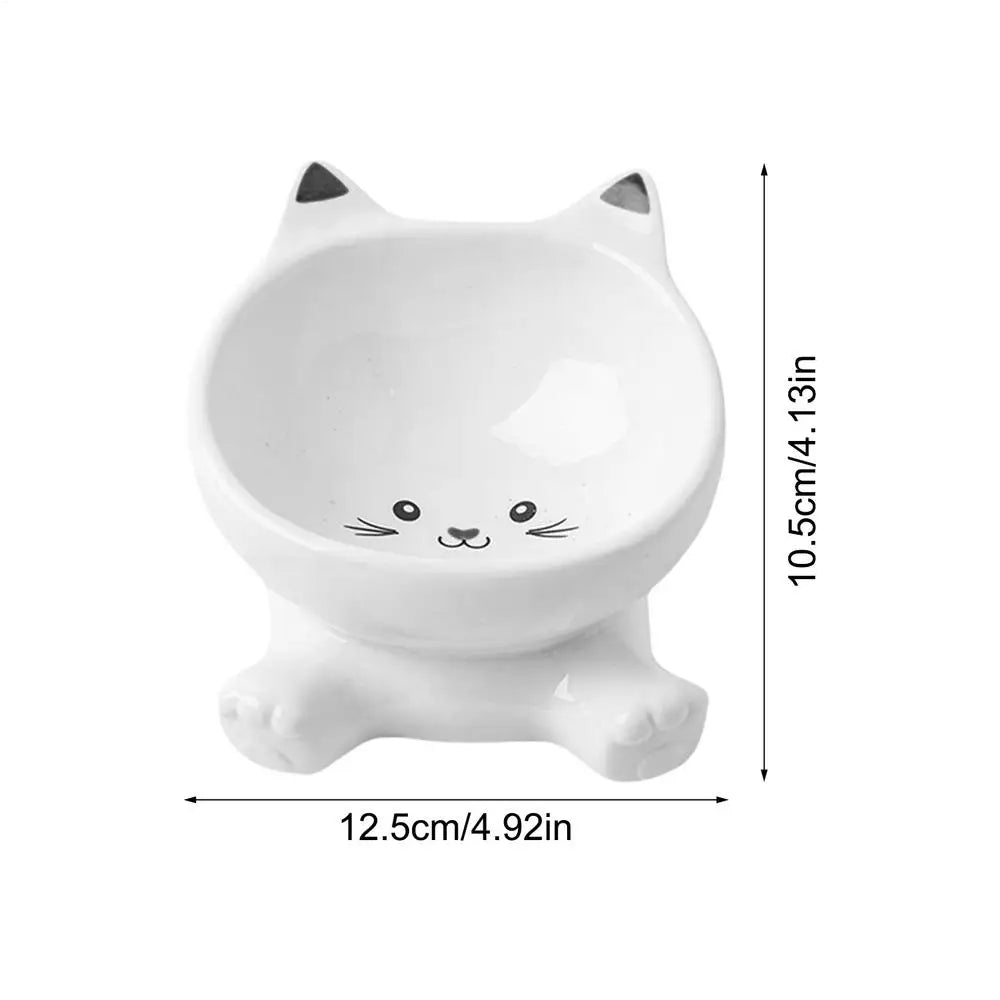 Ceramic Cat Bowl – Minimalist Design