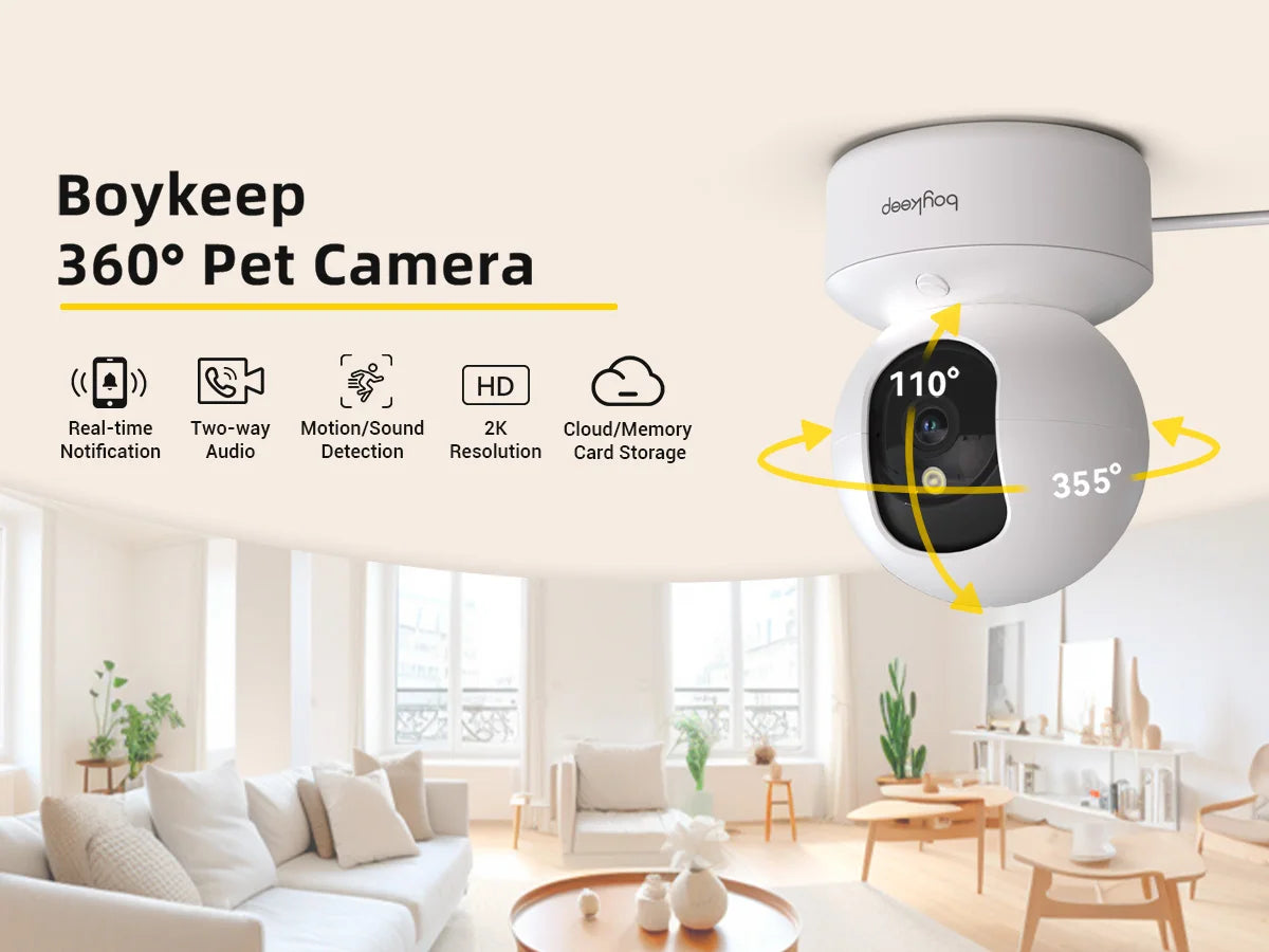 Wi-Fi Pet Camera