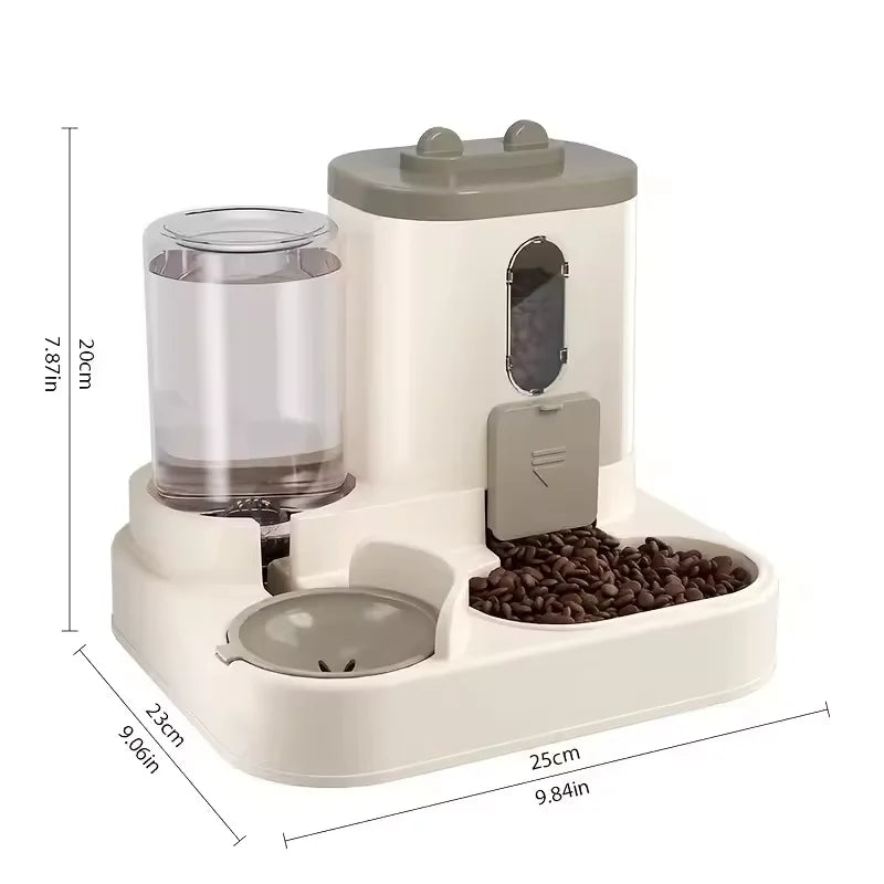 Gravity Feeder & Water Bowl Set