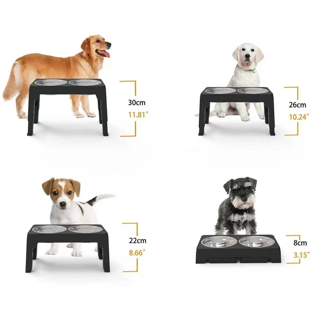 Adjustable Elevated Dog Feeder
